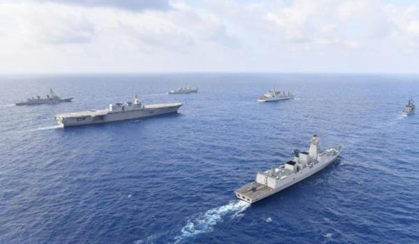 رزمایش آبی هند و سه کشور دیگر در دریای جنوب چین,اخبار سیاسی,خبرهای سیاسی,دفاع و امنیت