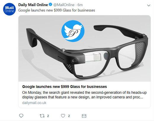 رونمایی از نسل دوم عینک هوشمند گوگل,اخبار دیجیتال,خبرهای دیجیتال,گجت