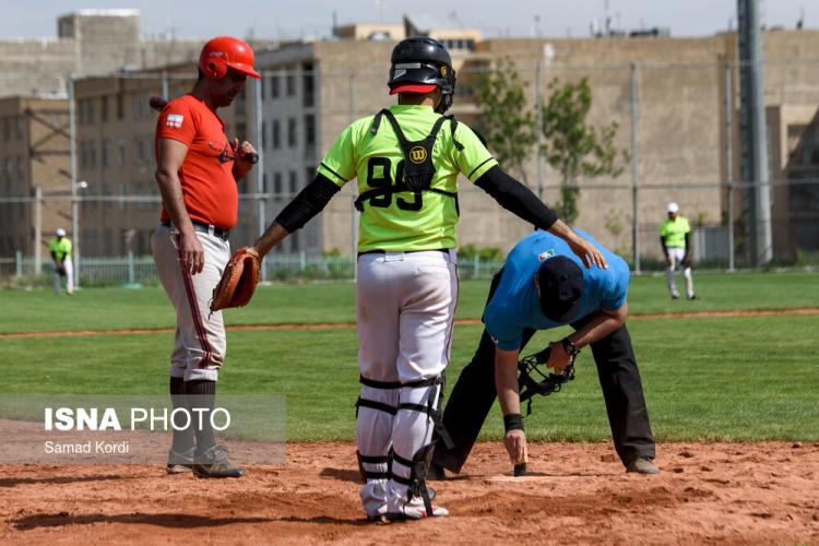 عکس بیسبال,تصاویر بیسبال ایران,عکس لیگ دسته یک بیسبال کشور