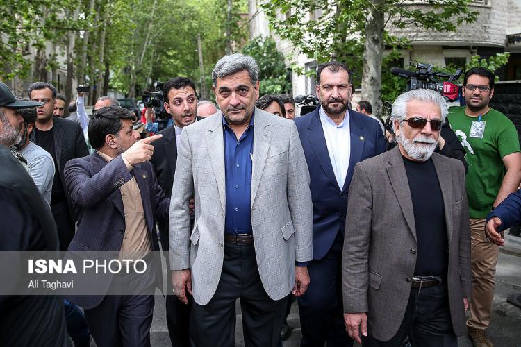 تصاویر سردیس جمشید مشایخی,عکس های آئین رونمایی از سردیس جمشید مشایخی,عکس های خیابان به اسم جمشید مشایخی