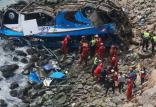 تصادف اتوبوس در بولیوی,اخبار حوادث,خبرهای حوادث,حوادث طبیعی