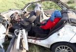 حادثه مرگبار برای ۳نوجوان در پژو واژگونی مرگبار پژو ۲۰۶,اخبار حوادث,خبرهای حوادث,حوادث