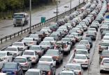 ترافیک نیمه سنگین در آزادراه قزوین کرج,اخبار اجتماعی,خبرهای اجتماعی,وضعیت ترافیک و آب و هوا