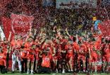 جشن قهرمانی پرسپولیس در ورزشگاه آزادی,اخبار فوتبال,خبرهای فوتبال,لیگ برتر و جام حذفی