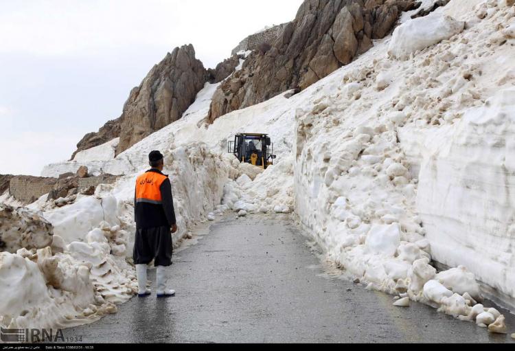 تصاویربازگشایی گردنه تته در کردستان,عکس های عملیات بازگشایی گردنه در کردستان,تصاویر بازگشایی گردنه تته