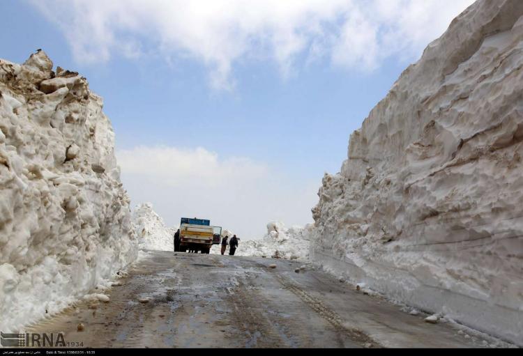 تصاویربازگشایی گردنه تته در کردستان,عکس های عملیات بازگشایی گردنه در کردستان,تصاویر بازگشایی گردنه تته