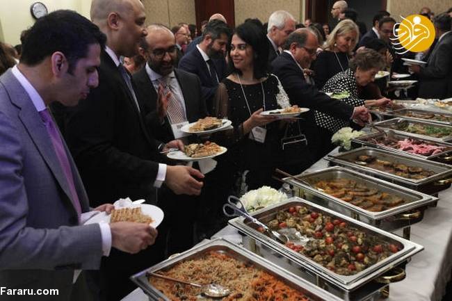 تصاویر برپایی ضیافت افطار در کنگره آمریکا,عکس های ضیافت افطاری در کنگره,تصاویر برگزاری مراسم افطار در کنگره آمریکا