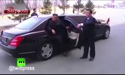 فیلم/ لحظه تاریخی ملاقات اون و پوتین در روسیه + رفتار عجیب تیم همراه رهبر کره شمالی