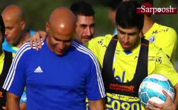 فیلم/ پیام احساسی منصوریان برای خداحافظی خسرو حیدری فیلم/ پیام احساسی منصوریان برای خداحافظی خسرو حیدری