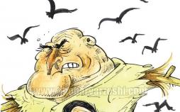 حضور سرژ بورلی در کنار ویلموتس,کاریکاتور,عکس کاریکاتور,کاریکاتور ورزشی