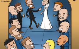 کاریکاتور غیبت رونالدو در مراسم ازدواج سرخیو راموس,کاریکاتور,عکس کاریکاتور,کاریکاتور ورزشی