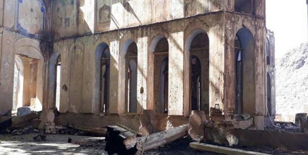 آتش‌سوزی عمدی کاخ سرهنگ آباد  زواره,اخبار اجتماعی,خبرهای اجتماعی,حقوقی انتظامی