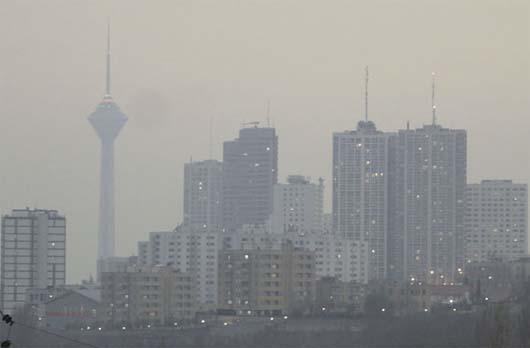 افزایش نسبی ذرات معلق در هوای تهران,اخبار اجتماعی,خبرهای اجتماعی,وضعیت ترافیک و آب و هوا