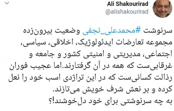 محمدعلی نجفی,اخبار سیاسی,خبرهای سیاسی,اخبار سیاسی ایران