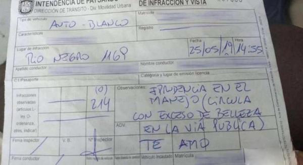 جریمه عجیب رانندگی در اوروگوئه,اخبار جالب,خبرهای جالب,خواندنی ها و دیدنی ها
