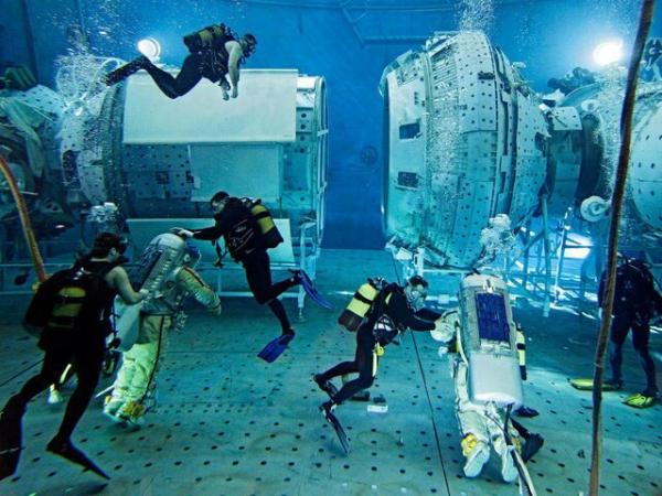 استخر تمرین کار در فضا استخر تمرین کار در فضا,اخبار علمی,خبرهای علمی,نجوم و فضا