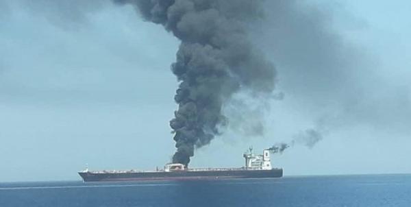 انفجار نفتکش در دریای عمان,اخبار اقتصادی,خبرهای اقتصادی,نفت و انرژی