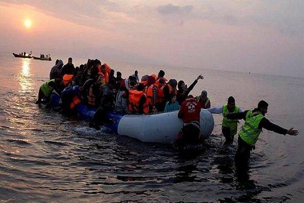 واژگونی قایق حامل مهاجران در دریای اژه,اخبار حوادث,خبرهای حوادث,حوادث