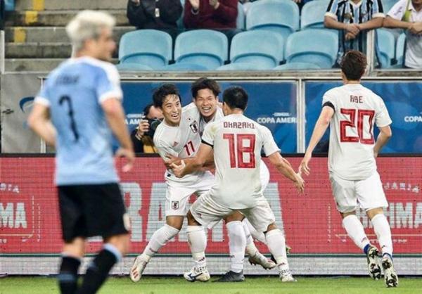 دیدار تیم ملی ژاپن و اروگوئه,اخبار فوتبال,خبرهای فوتبال,اخبار فوتبال جهان