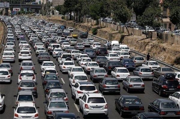 ترافیک در مسیرهای شمالی تهران,اخبار اجتماعی,خبرهای اجتماعی,وضعیت ترافیک و آب و هوا