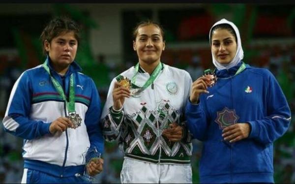 سحر غنی زاده در مسابقات کشتی سحر غنی زاده در مسابقات کشتی,اخبار ورزشی,خبرهای ورزشی,ورزش بانوان