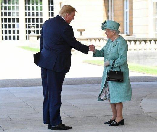 دیدار ترامپ و ملکه انگلیس,اخبار سیاسی,خبرهای سیاسی,سیاست