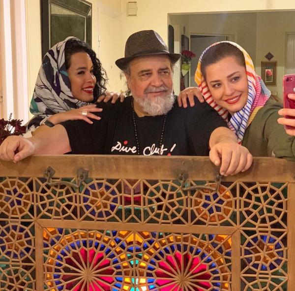محمدرضا شریفی نیا و دخترانش,اخبار هنرمندان,خبرهای هنرمندان,بازیگران سینما و تلویزیون