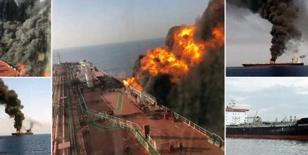 انفجار دو نفتکش در دریای عمان,اخبار اقتصادی,خبرهای اقتصادی,نفت و انرژی