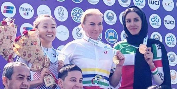 بانوی دوچرخه سوار ایرانی در تور چین,اخبار ورزشی,خبرهای ورزشی,ورزش بانوان