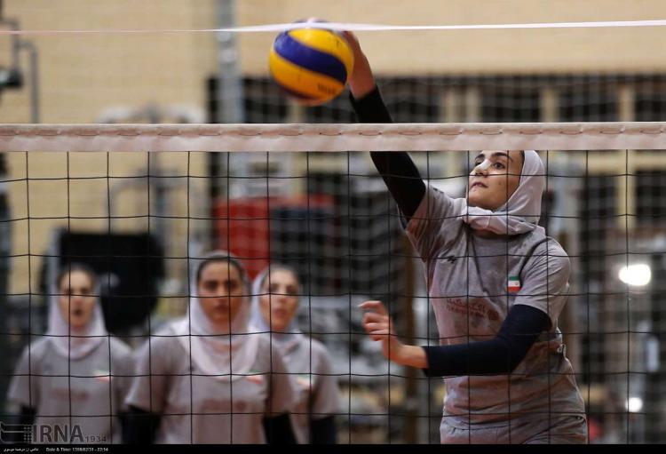 تصاویر اردوی ملی ‌پوشان والیبال زنان ایران,عکس های تمرینات تیم والیبال زنان ایران,تصاویر تیم والیبال بانوان ایران