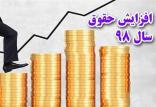 افزایش حقوق ۹۸,اخبار کار,خبرهای کار,حقوق و دستمزد
