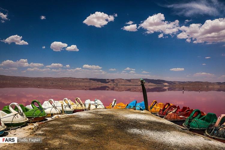 تصاویر دریاچه مهارلو,عکس های دیدنی های ایران,تصاویر دریاچه ای زیبا در شیراز