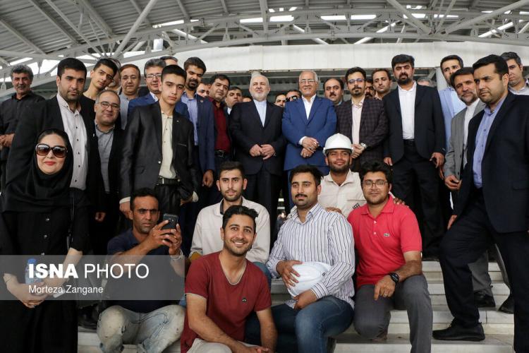 تصاویر محمد جواد ظریف در اصفهان,عکس های محمد جواد ظریف,تصاویر وزیر امور خارجه ایران