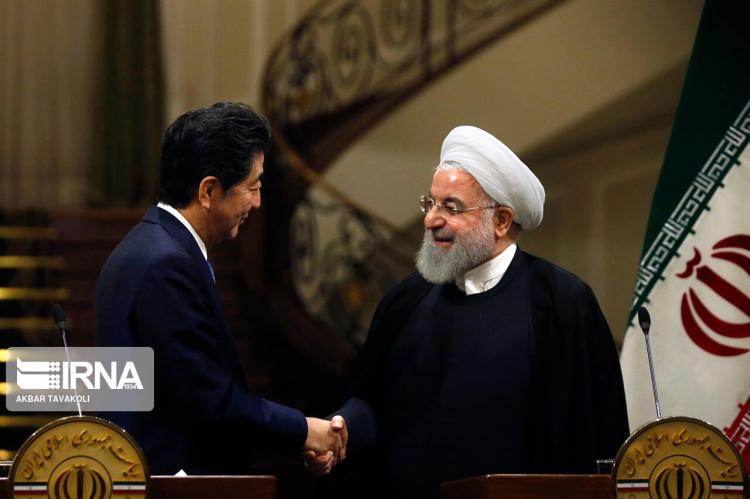 تصاویر مذاکره ی حسن روحانی و شینزوآبه,عکس های مذاکره ی حسن روحانی و شینزوآبه,تصاویر رئیس جمهور ایران