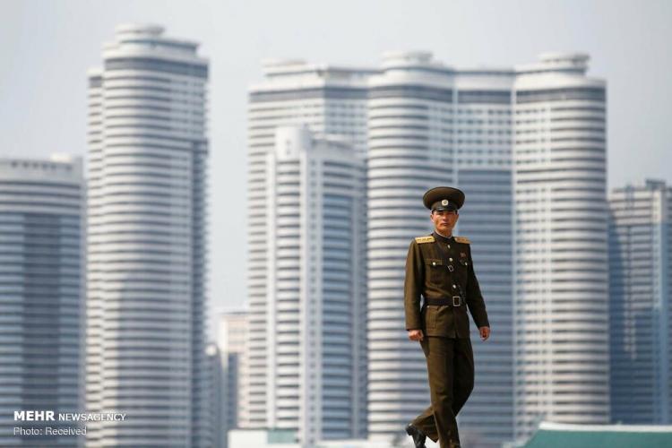 تصاویر ساختمان های کره شمالی‎,عکس های معماری در کره شمالی,تصاویر سازه های کره شمالی
