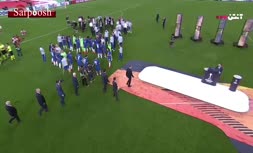 فیلم/ اهدای جام و جشن کامل قهرمانی چلسی (لیگ اروپا 2019)