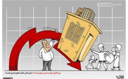 کارتون نابسامانی قیمت مسکن,کاریکاتور,عکس کاریکاتور,کاریکاتور اجتماعی