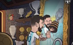 کاریکاتور لیونل مسی در کوپا آمریکا 2019,کاریکاتور,عکس کاریکاتور,کاریکاتور ورزشی