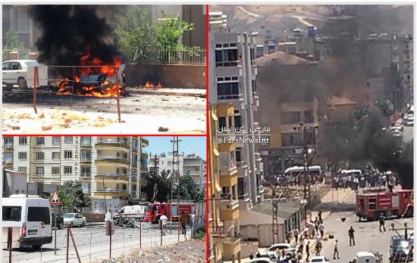 انفجار در جنوب ترکیه,اخبار سیاسی,خبرهای سیاسی,خاورمیانه