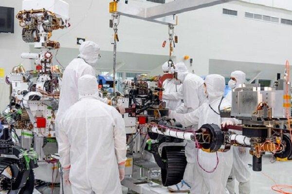 نصب بازوی مریخ نورد ناسا نصب بازوی مریخ نورد ناسا,اخبار علمی,خبرهای علمی,نجوم و فضا