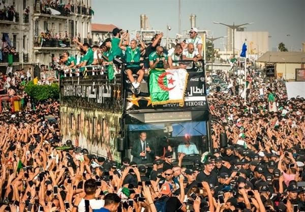 استقبال از تیم ملی الجزایر,اخبار فوتبال,خبرهای فوتبال,اخبار فوتبال جهان