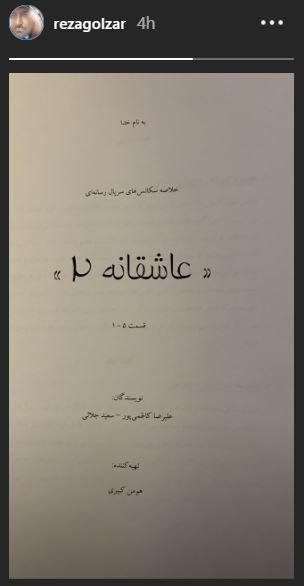 محمدرضا گلزار,اخبار فیلم و سینما,خبرهای فیلم و سینما,شبکه نمایش خانگی