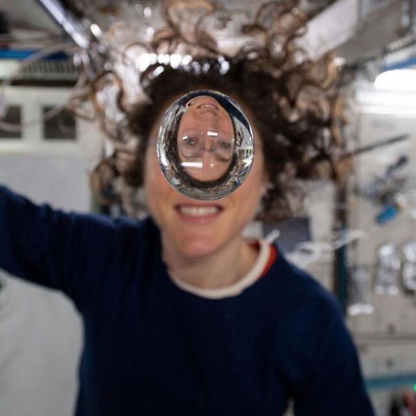 فضانورد ناسا در قطره آب,اخبار علمی,خبرهای علمی,نجوم و فضا