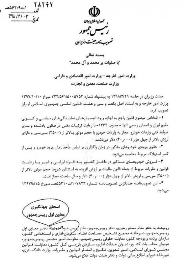 خودروهای سواری وارداتی خودروهای سواری وارداتی,اخبار اقتصادی,خبرهای اقتصادی,صنعت و معدن