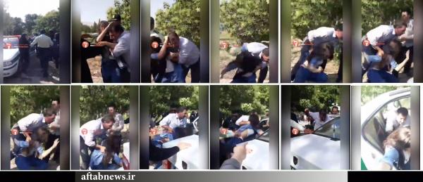 درگیری نیروی انتظامی با یک دختر جوان در تهرانپارس,اخبار اجتماعی,خبرهای اجتماعی,حقوقی انتظامی