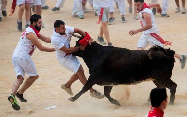 جشنواره سن‌فرمین ایالت نابارای اسپانیا,اخبار جالب,خبرهای جالب,خواندنی ها و دیدنی ها