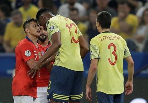 بازی تیم های کلمبیا و شیلی,اخبار فوتبال,خبرهای فوتبال,اخبار فوتبال جهان