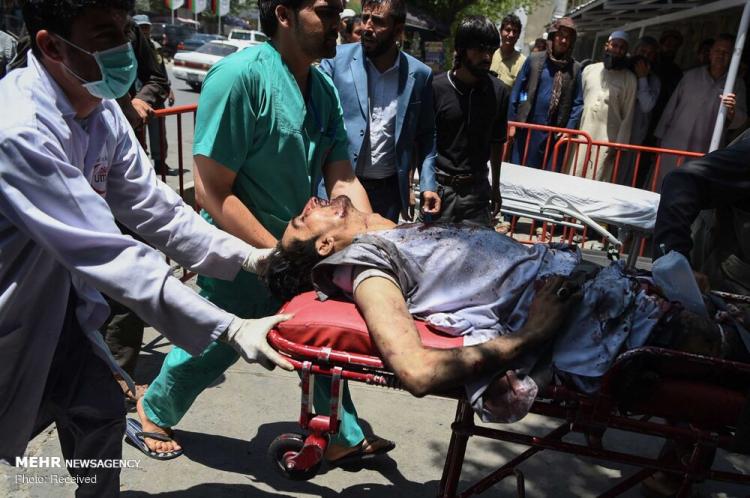 تصاویر انفجار در کابل,عکس های تلفات حادثه کابل,تصاویر انفجارهای منطقه پل محمود خان کابل
