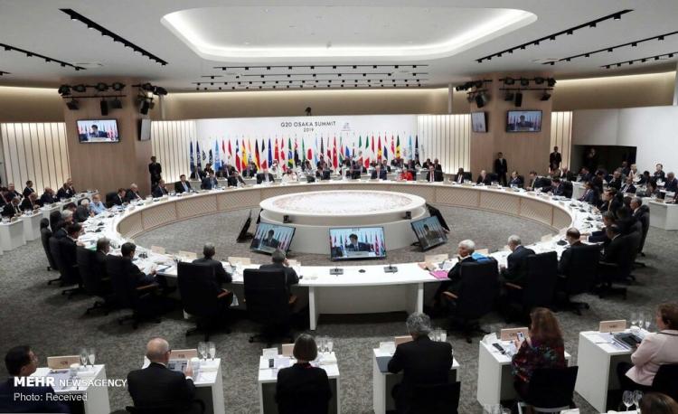 تصاویر نشست جی ۲۰ در اوزاکا ژاپن,عکس های نشست جی ۲۰ در اوزاکا ژاپن, تصاویر رییس اتحادیه اروپا