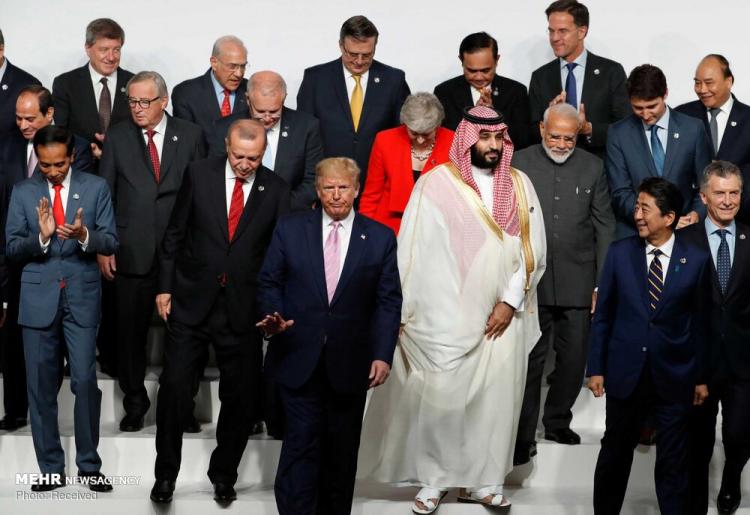 تصاویر نشست جی ۲۰ در اوزاکا ژاپن,عکس های نشست جی ۲۰ در اوزاکا ژاپن, تصاویر رییس اتحادیه اروپا